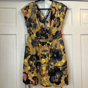 RACHEL Rachel Roy Multicolor Floral Mini Dress